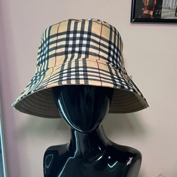 Plaid Bucket Hat - Picture 3 of 3